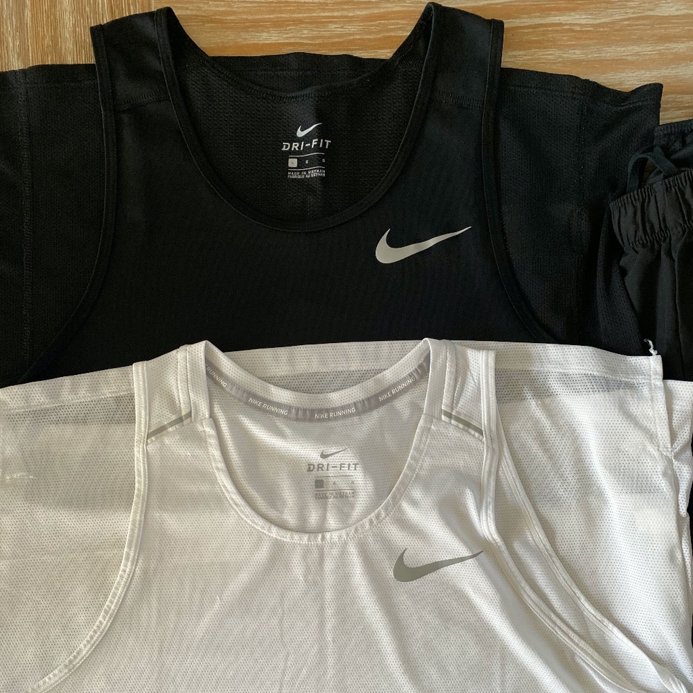 Nike Running Tank Top - Lot of 3 - Large - Mint